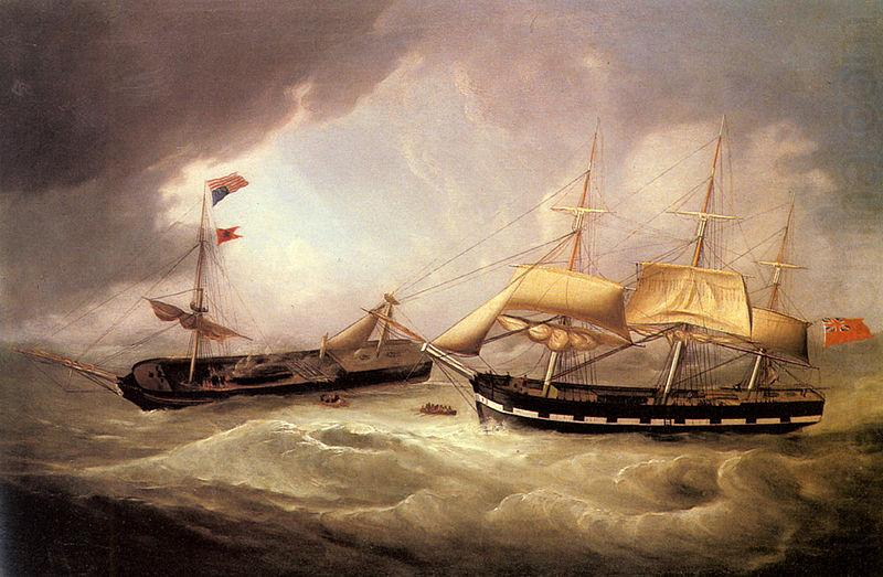 Passengers from the Dismasted U.S. Merchantman, Joseph heard